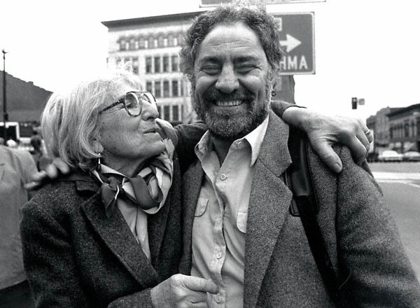 Abbie Hoffman and his Mother